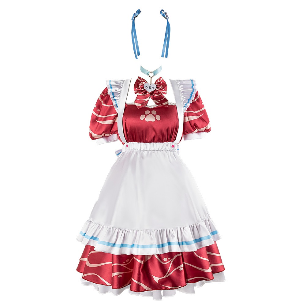 バーチャルYouTuber　VTuber コスプレ 新衣装 赤見かるび　コスプレ衣装