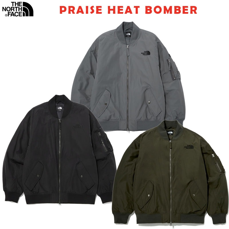 韓国正規品保証 関税負担なし NJ3NN53A PRAISE HEAT BOMBERデイリー 基本 着装 男子 女子 人気 韓国 ファッション 男女共用 アウトドア