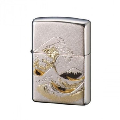 ZIPPO 電鋳板 波富士