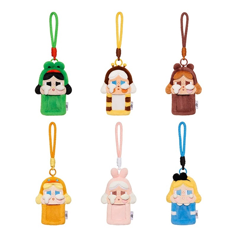 公式正規品POP MART CRYBABY Card Holder Blind Box ぬいぐるみ フォトカードホルダー トレカケース トレカホルダー 透明 パスケース 定期入れ IDケース通学社員証