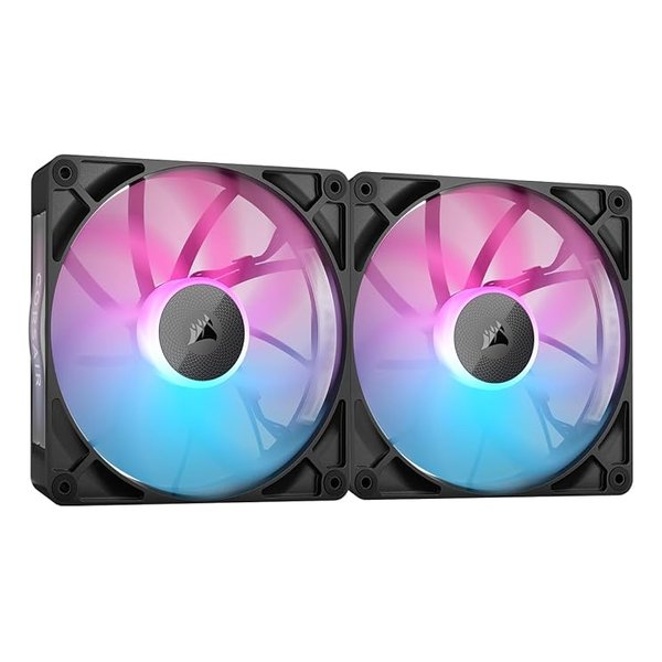 iCUE LINK RX140 RGB Starter Kit Black iCUE LINK 140mm PCケースファン 2個入 CO-9051020-WW