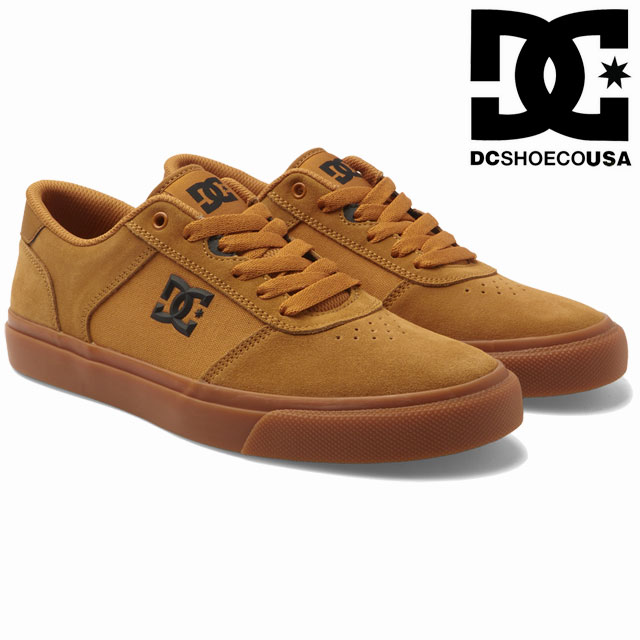 ディーシーシューズ DC SHOES メンズ スニーカー DM236010 テクニック スケートシューズ スケボー スケートボード ローカット カジュアルシューズ CWG ダークチョコレート/ウィート