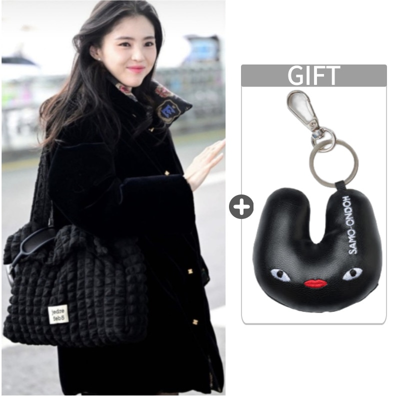 （公式）(JENNIE 着用キーリング贈呈）ジェドレペブ5 Croiffle shoulder bag 7色