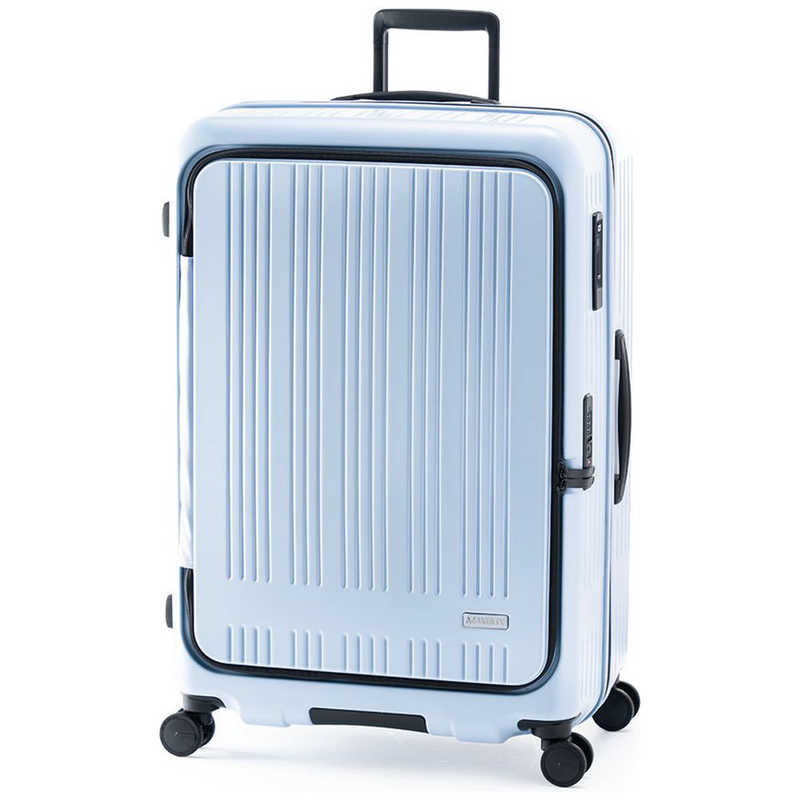 A.L.I　ハードキャリー MAXBOX 横開きフロントオープン マットペールブルー [TSAロック搭載 /100(+10)L]　MX-8011-28W マットペールブルー
