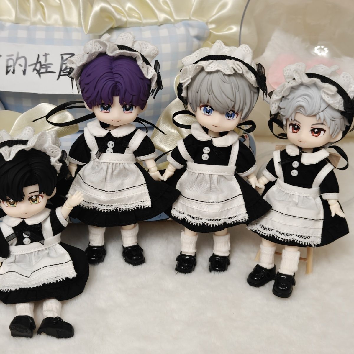 恋と深空祁煕ob11整娃可動bjd人形二次元q版誕生日プレゼント人形