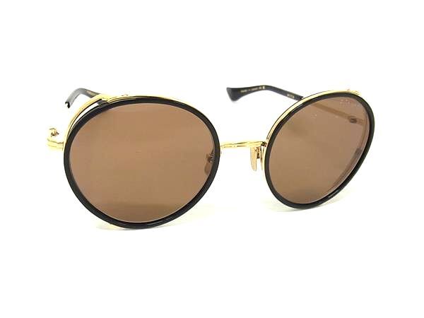 サングラス LAGEOS メタル DTS532-52-01 ゴールド ブラック クリアブラウン 伊達メガネ だてめがね 伊達眼鏡 ブランド 運転 ドライブ アイウェア【本物保証】