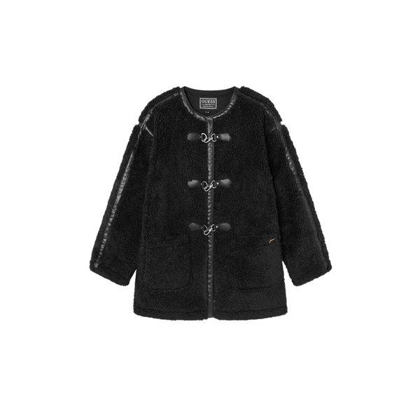 [GUESS] 女性ボア中ヒップダッフルジャケット [YP4W7859]