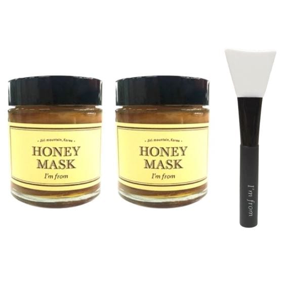[1+1] ハニーマスク120g + 120g / ハニー（高保湿）/ 蜂蜜/肌にハリ潤い