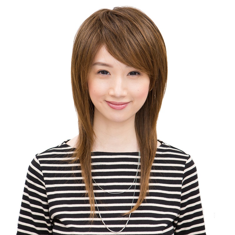 スパイシーロング ミルキーブラウン 【 かつら 自然 レディース 女性用 ファッションウィッグ フルウィッグ 】