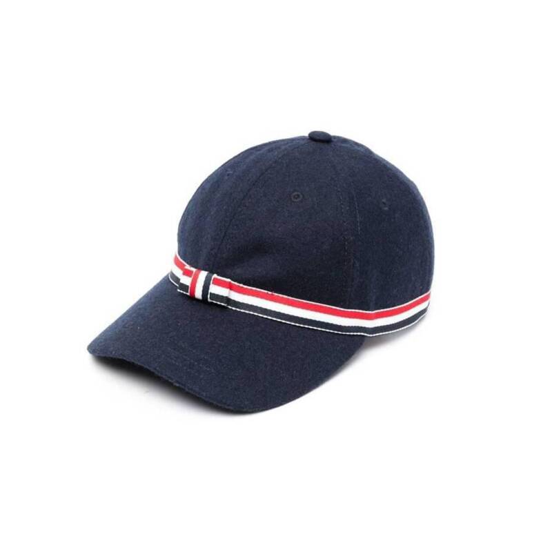 [ロロモダ] トムブラウン ボウ ウール フランネル 女性用 ボールキャップ / FHC369A-F0057-415