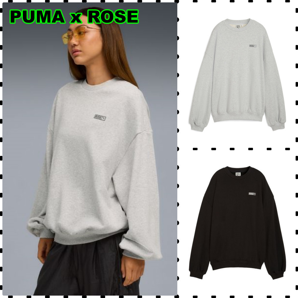 【PUMA x Rose】Oversized Crew TR