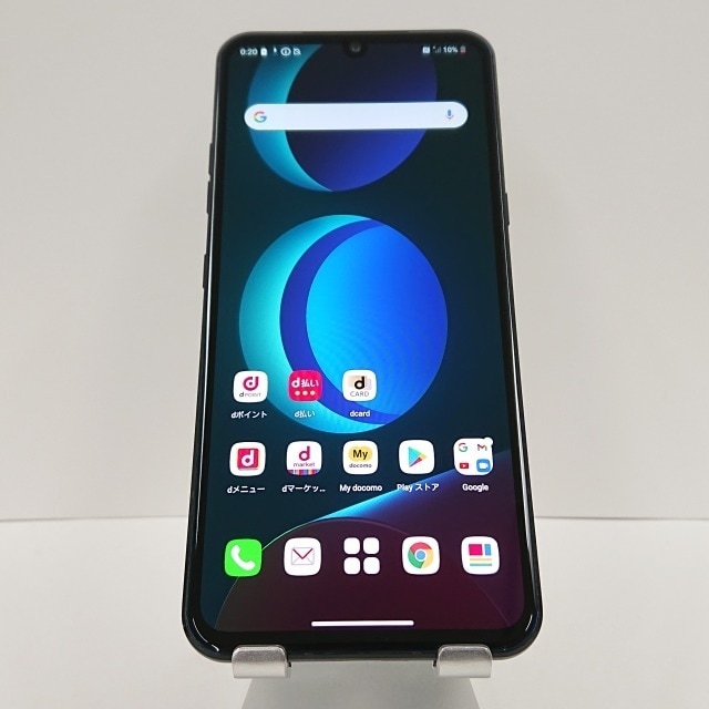 LG V60 ThinQ 5G L-51A docomo ザ　ブラック 送料無料 本体 c02966 【中古】