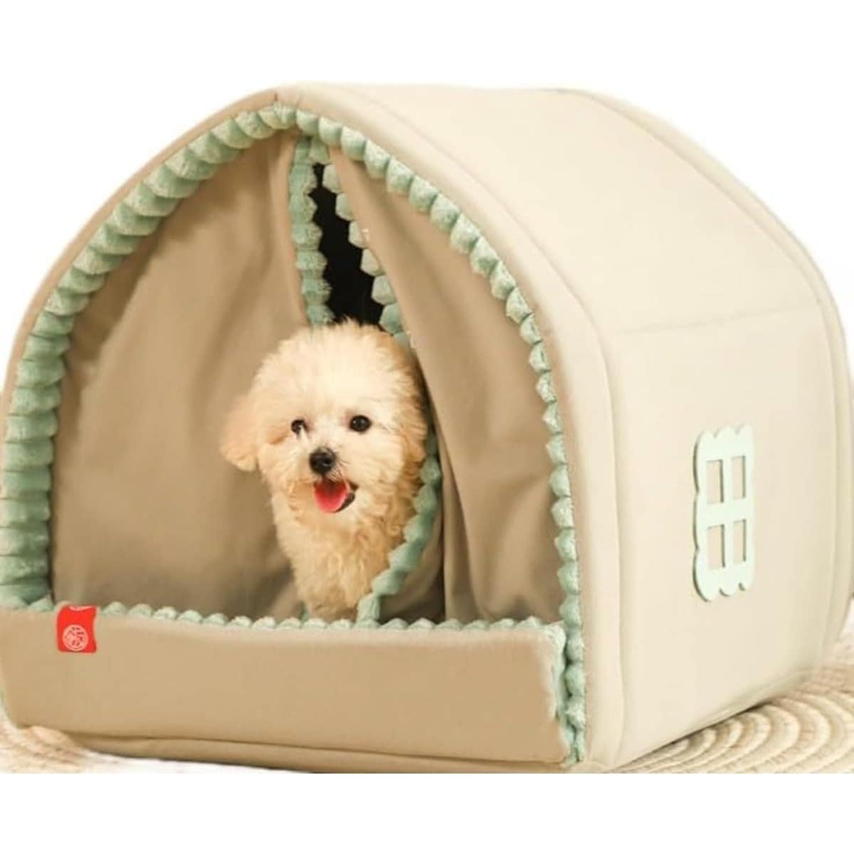 犬 ベッド ドーム ペットベッド ドーム型 ペットハウス 犬猫用 室内用 冬用 ふわふわ 洗える クッション付き 犬用ベッド 犬小屋 屋根付き 猫ハウス 犬 ハウス ペットベッド 大型犬/中小型犬/
