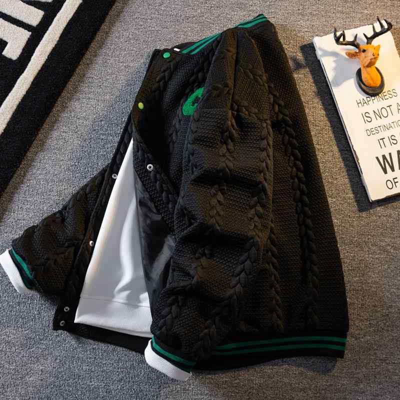 メンズ ファッション 服 男性用 オシャレ シンプル 大人 かっこいい 大きいサイズ ストリート 紳士服 スタイル ステッチニット ジャケット レトロ カップル ハイエンド ワークジャケット