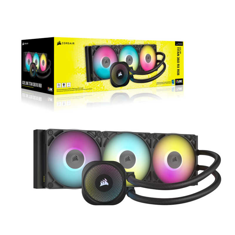 コルセア　CORSAIR　iCUE LINK TITAN 360 RX RGB　CW-9061018-WW