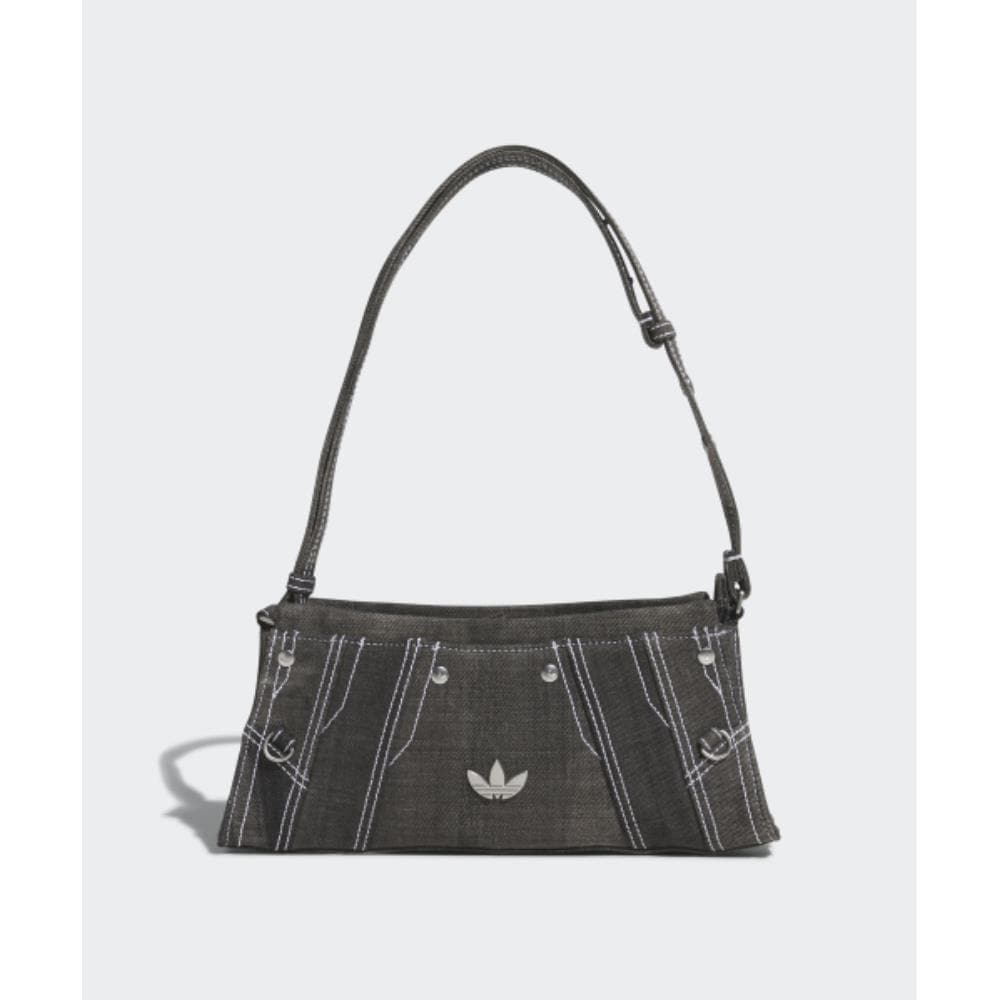 adidas denim shoulder bag black JL7665