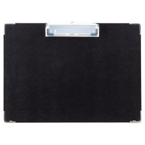 （まとめ） TANOSEE 用箋挟 B4ヨコ ブラック 1枚 [x15セット]