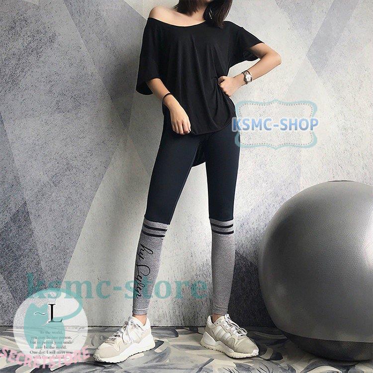 7月最新デザイン&20%OFFヨガウェア レディース スポーツウェア レギンス スパッツ タイツ 美脚 脚長 スリム タイト ストレッチ スレンダー スポーティー