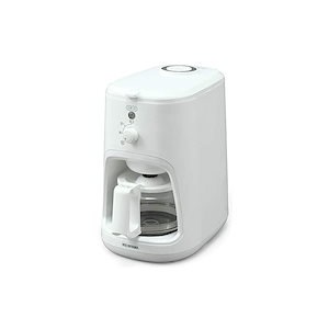 【即納】アイリスオーヤマ コーヒーメーカー 全自動 メッシュフィルター ホワイト WLIAC-A600-W