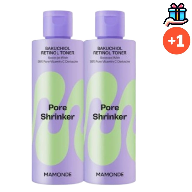 [Q10人気1+1] NEW 韓国化粧水セット バクチオレチノール トナー 200ml ×2個 C銃 400ml 大容量 毛穴 弾力 乾燥肌 保湿 栄養 モチモチ 鎮静ケア スキンケア