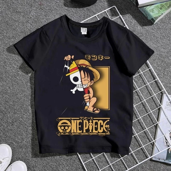 Qoo10] 夏日本アニメワンピース子供親子着用ワンピ