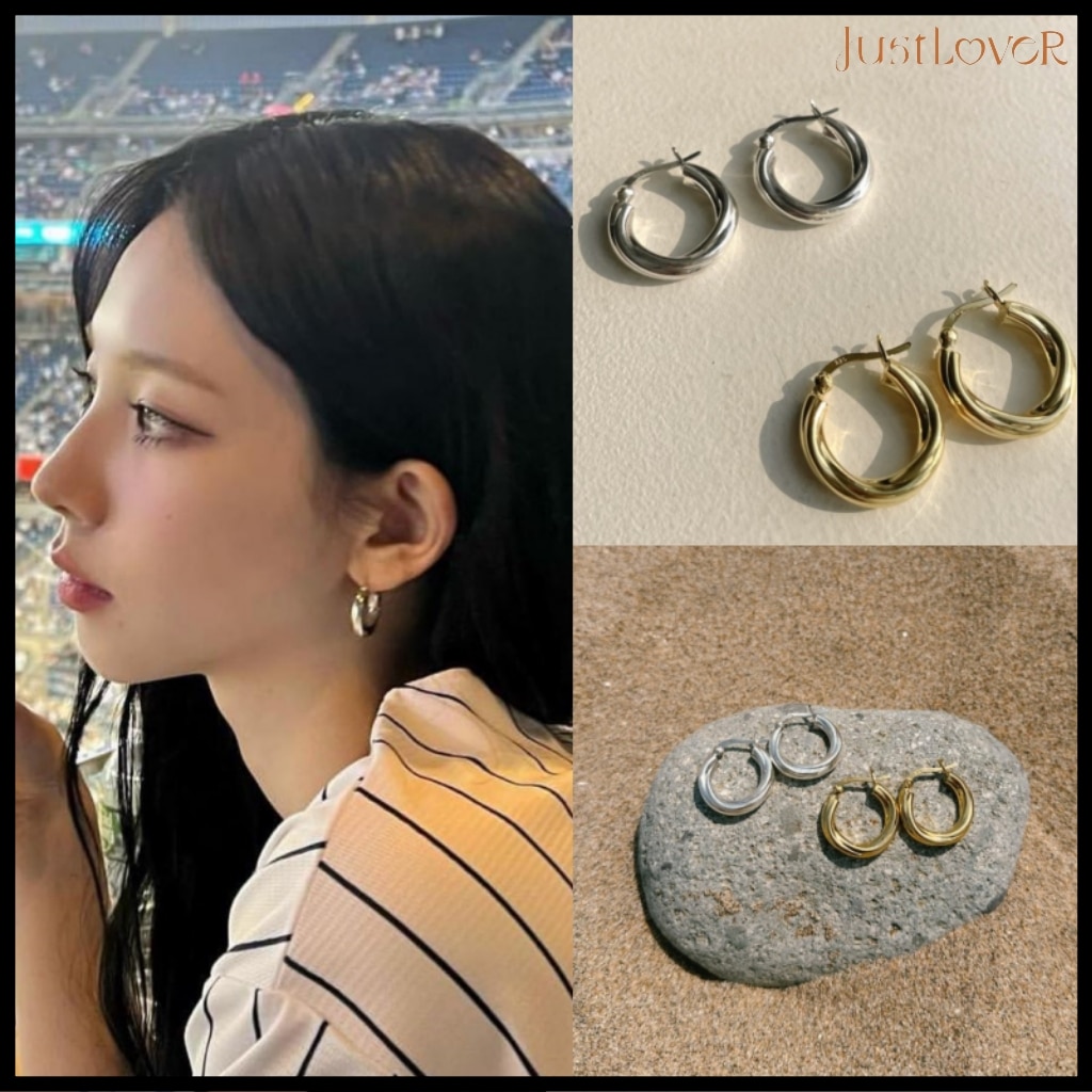 【justLoveR.】 TAMIA EARRINGS ピアス [AESPA カリナ着用] ピアス justLoveR ピアス