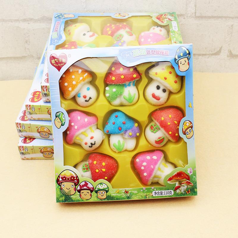 110g きのこ ギフト わたあめ 子供用 こども バレンタインデー ギフト バレンタインデー 8個入