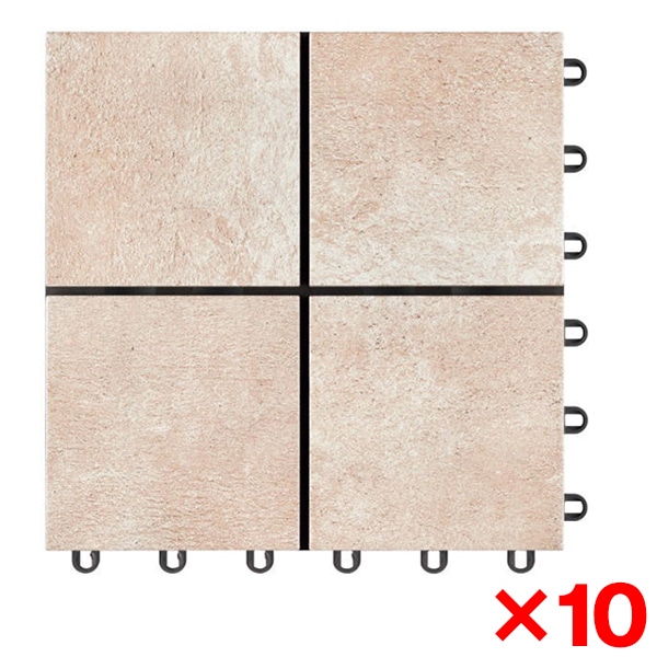【10個セット】 AP15MU01UFJ ベイクベージュ バーセア MUシリーズ [タイルユニット(150角)]