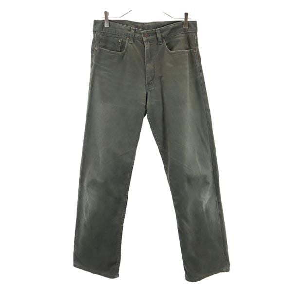 90s 508 日本製 ロングパンツ w32 カーキ系 メンズ
