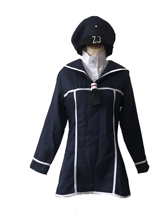 艦隊これくしょん/艦これ Z3 コスプレ衣装 オーダーメイド イベント パーティー 文化祭 ハロウイーン衣装 仮装 変装 ダルマ 1036