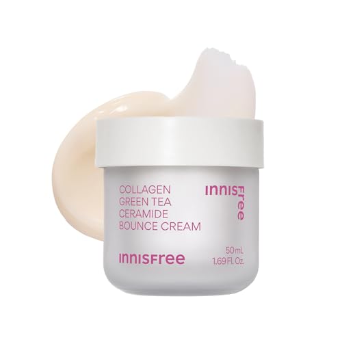 コラーゲン グリーンティー セラミド バウンス クリーム 50mL ハリ 弾力 脂性肌 乾燥肌