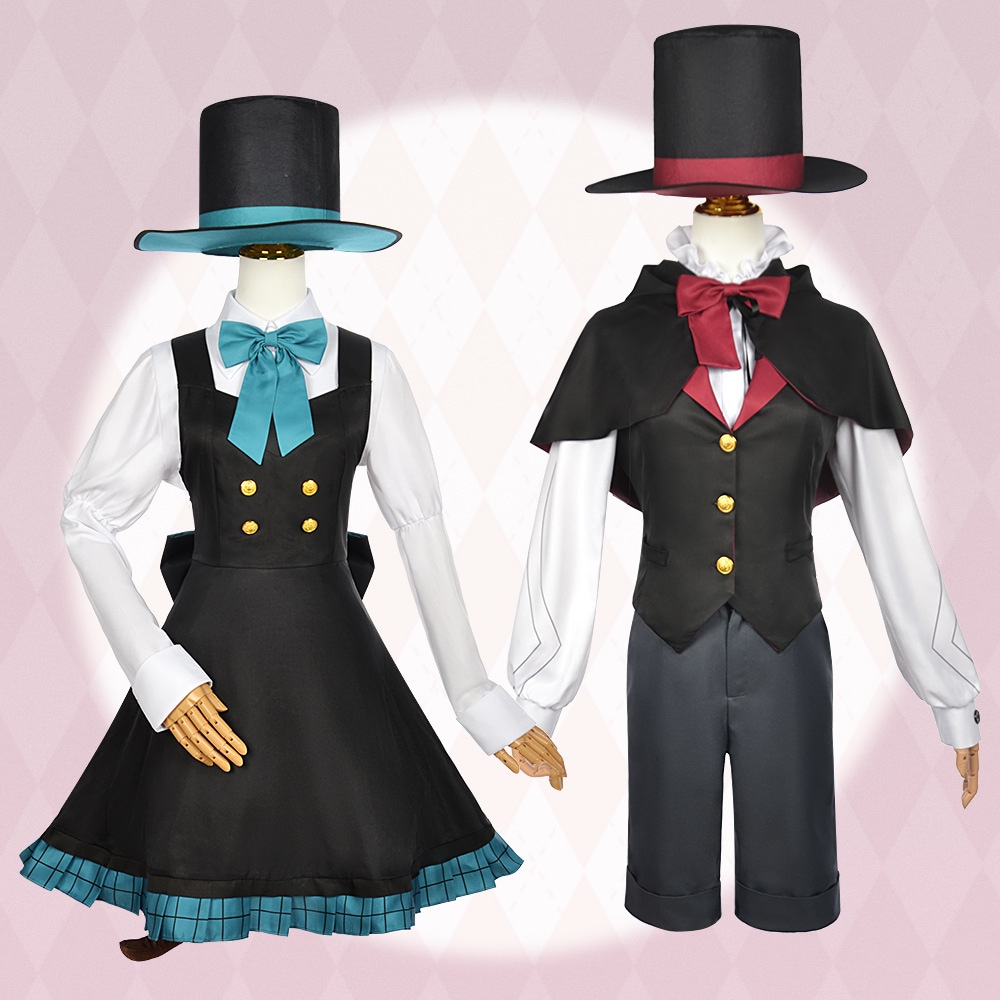 Genshin Impact Cos Fontaine Gemini 2dゲームアニメーションヤングリンニアートコスプレコスチュームフル