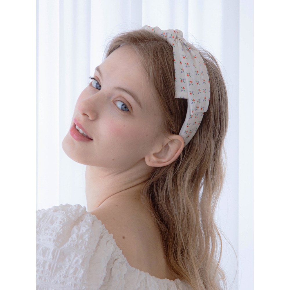 Jean Paul Clarisse チューリップ パターン ヘアバンド JP 22 106HB