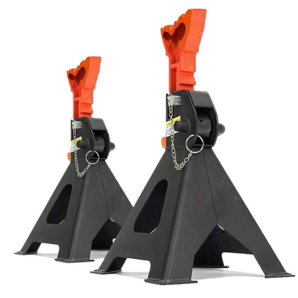 ジャッキ スタンド 4基セット タイヤ交換 3t 9段階 調節可能 ラチェット式 リジッドラック コンパクト オイル交換 車 メンテナンス 修理 整備 2-JAKIJAKI