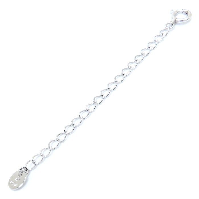 ネックレスのアジャスターチェーン 5.5cm K18WG ホワイトゴールド/294117【中古】