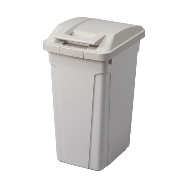 （まとめ） アスベル ハンドル付 分別ペール 45Lライトグレー 1台 (×5セット)