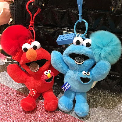 Qoo10] ランドセルペンダント人形セサミストリート