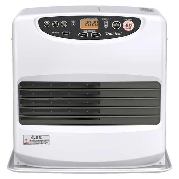 FW-4623L-W ムーンホワイト [石油ファンヒーター (木造12畳/コンクリ16畳まで)]
