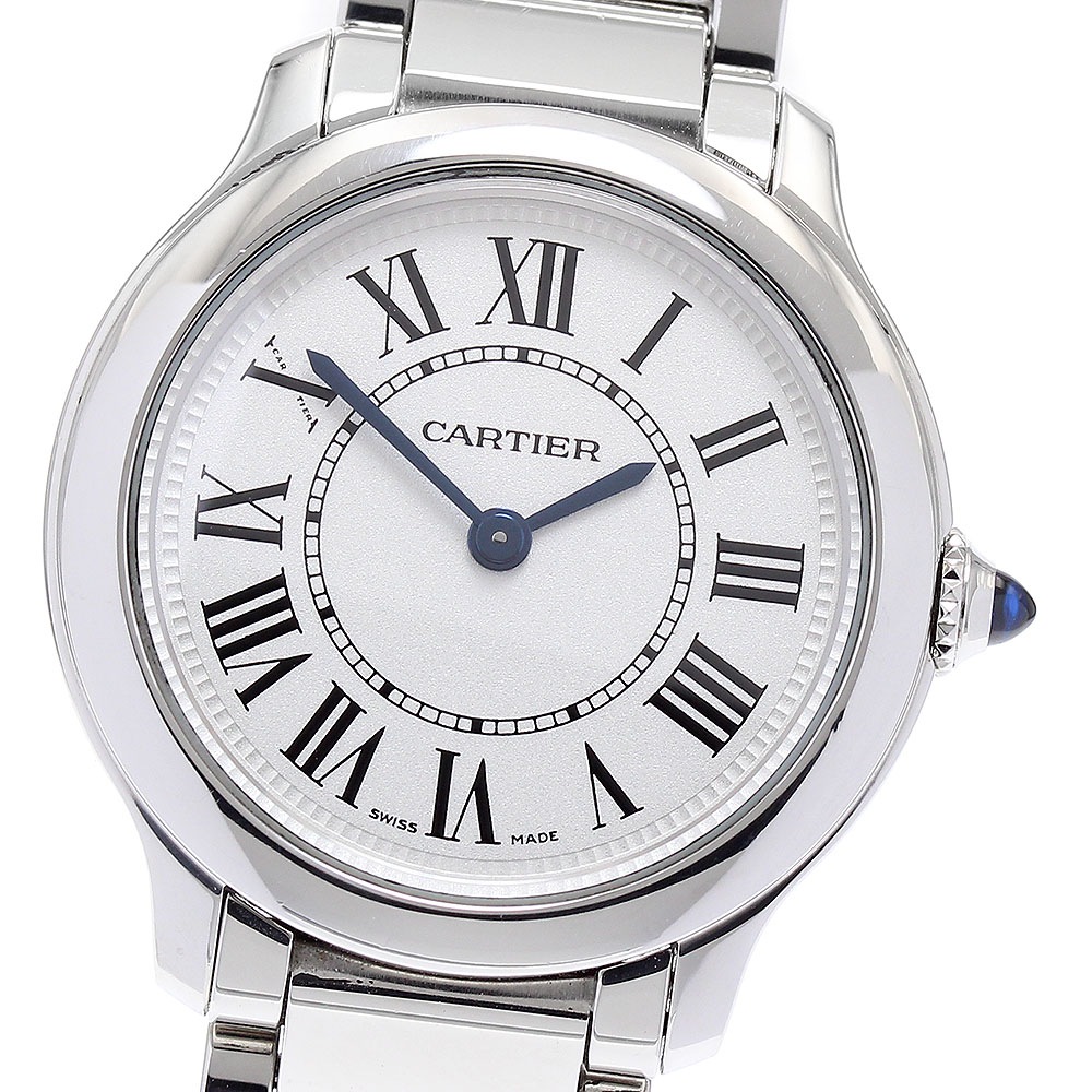 カルティエ CARTIER WSRN0033 ロンドマスト ドゥ カルティエ 29ｍｍ クォーツ レディース 保証書付き_888066【中古】