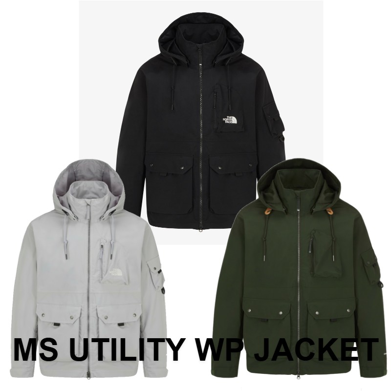 韓国正規品保証 関税負担なNJ2HR55A MS UTILITY WP JACKETデイリー 基本 着装 男子 女子 人気 韓国 ファッション 男女共用 アウその他