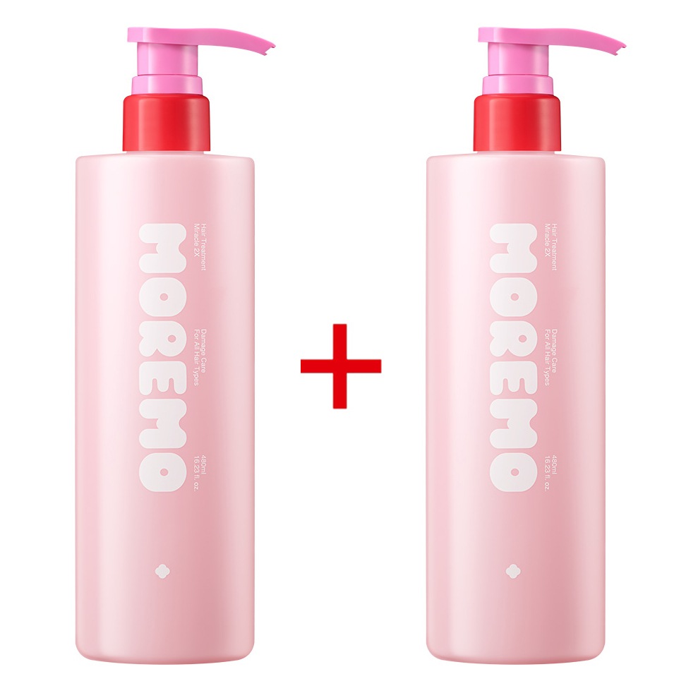 ヘアトリートメントミラクル 2X, 480ml + 480ml