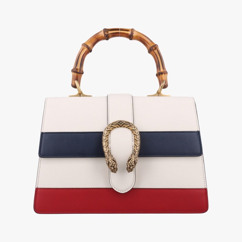 ディオニュソスホワイト / ブルー / レッドレザー448075D021308310中古 42,600円