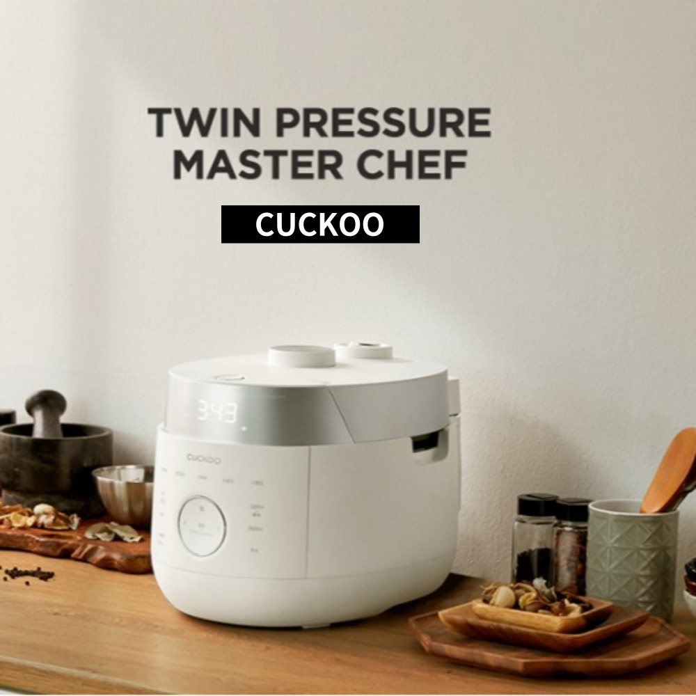 [CUCKOO] スマート 電気 圧力炊飯器 クク 6人用 IHツインプレッシャー マスターシェフ (カラー3種) 炊飯器 炊飯器 炊飯器 圧力 IHコンパクト おしゃれ 美味しい 圧力炊飯器