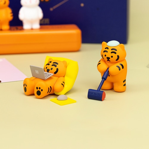 ムジクタイガー フィギュア 1BOXセット 15個入(全キャラ5個+シークレット1個+ランダム9個) 正規品