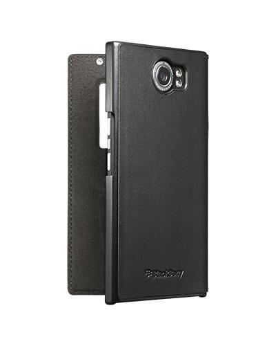 正規販売代理店BlackBerry PRIV Leather Smart Flip Case Black ブラックベリー ブラックベリー