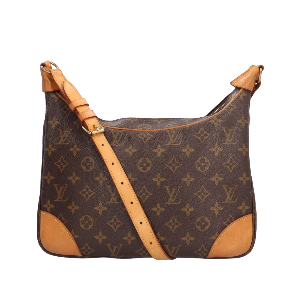 ルイヴィトン ブローニュ30 モノグラム ショルダーバッグ モノグラムキャンバス M51265 ブラウン LOUIS VUITTON 中古 71,390円