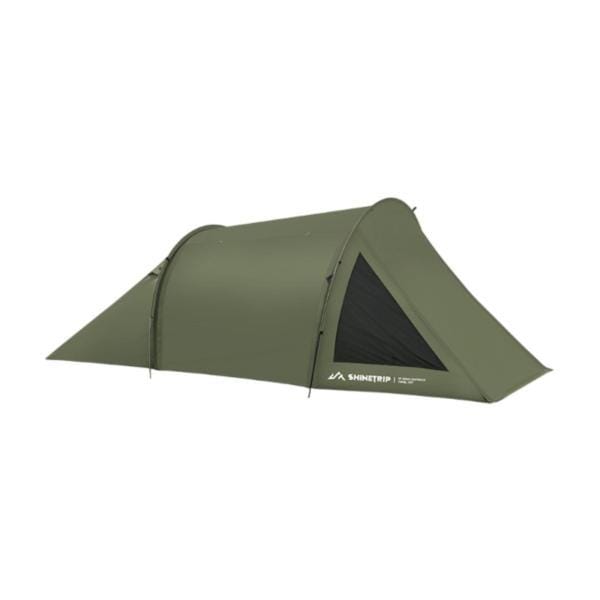 キャンプテント 簡単セットアップ ポータブル トンネルテント ピクニック 登山 ビーチ グリーン