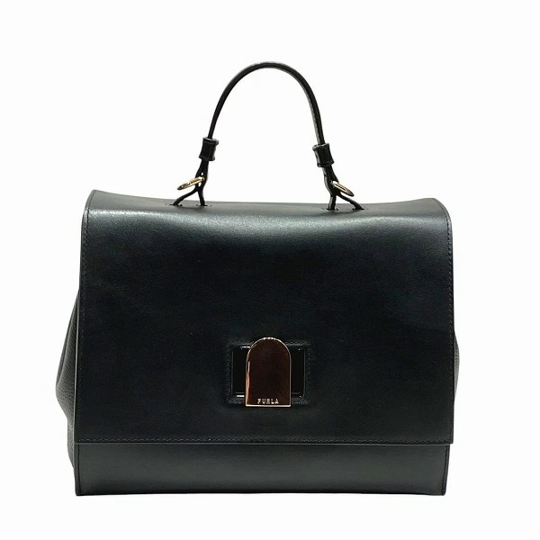フルラ FURLA エマ ハンドバッグ レザー バッグ レディース 【中古】