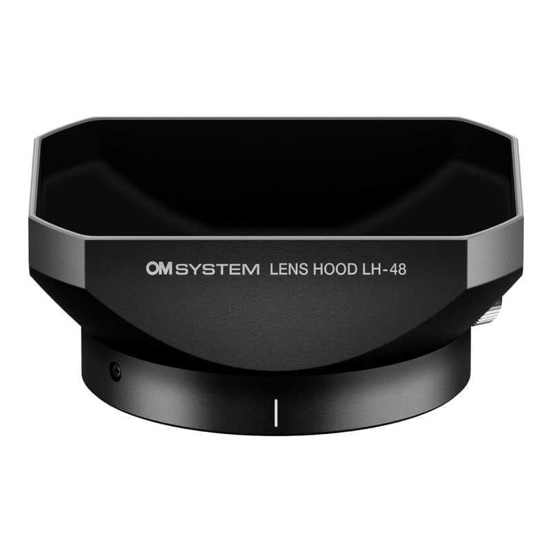 OMSYSTEM　金属レンズフード LH-48 ブラック ［46mm］　LH48BLK