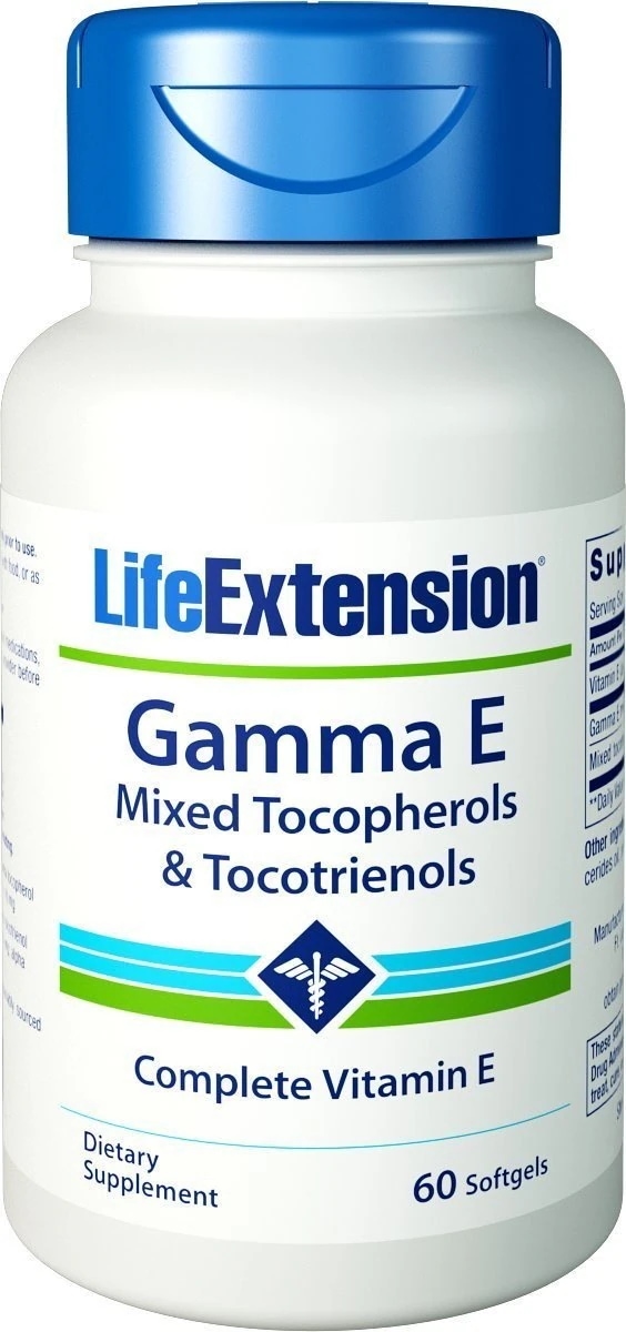 Life Extension Gamma E Mixed Tocopherols & Tocotri